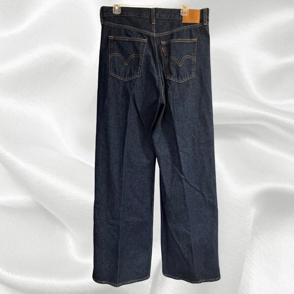 Levi's Ribcage Wide Leg Jeans Size 31 EUC Worn Once 100% Cotton - Picture 1 of 17